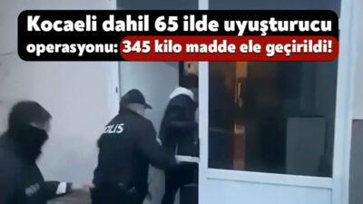 İçişleri Bakanı Ali Yerlikaya, Kocaeli’nin de aralarında yer aldığı 65