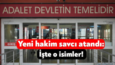HSK tarafından yeni hakim ve savcı atamaları gerçekleştirildi. Kocaeli’de de