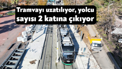 Raylı sistem ağıyla kent içi ulaşıma nefes aldıran Kocaeli Büyükşehir