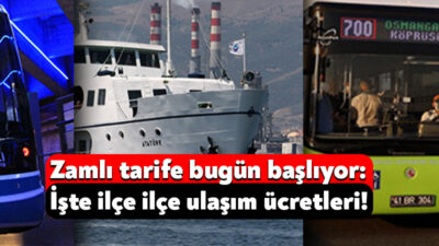 Kocaeli Büyükşehir Belediyesi’nin kasım ayı meclis toplantısının ikinci oturumunda ulaşım