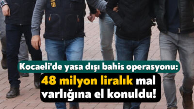 İstanbul merkezli Kocaeli'nin de aralarında olduğu 5 ilde düzenlenen yasa
