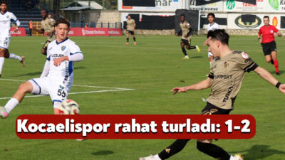 Ziraat Türkiye Kupası 4. turunda Karacabey Belediyespor evinde karşılaştığı Kocaelispor'a