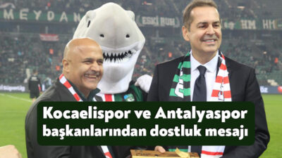 Trendyol Süper Lig'in 17. haftasında oynanacak olan Kocaelispor - Antalyaspor
