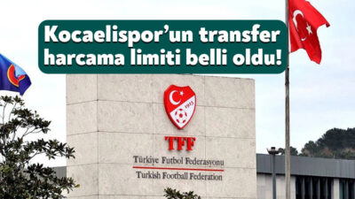 TFF tarafından 2025-2026 sezonu ara transfer dönemindeki harcama limitleri belli