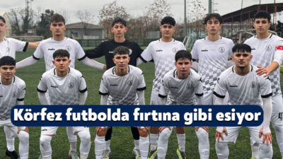 Körfez Gençlerbirliği futbol alt yapısındaki başarılarıyla hedeflerine ulaşıyor. U14’ler de