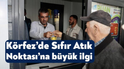 Körfez Belediyesi tarafından Tütünçiftlik Viyadük altında hizmete açılan Körfez Belediyesi