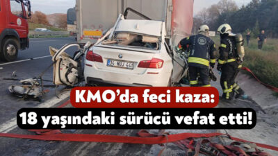 Kuzey Marmara Otoyolu Gebze geçişinde meydana gelen kazada kullandığı BMW