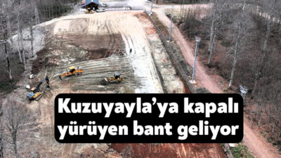 Kocaeli Büyükşehir Belediyesi, kış hazırlıkları kapsamında Kuzuyayla Kızak Pisti’ni modern