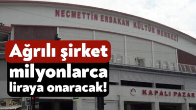 Körfez Belediyesi, Necmettin Erbakan Kültür Merkezi’nin onarım işi için kasım