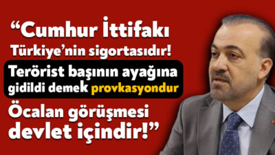 Ak Parti Kocaeli İl Başkanı Şahin Talus parti il binasındaki