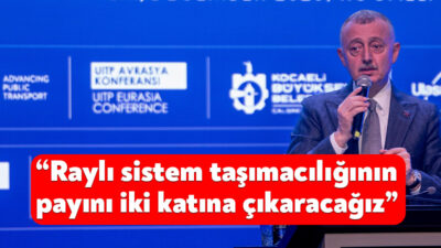 Kocaeli Büyükşehir Belediye Başkanı Tahir Büyükakın, UITP Avrasya Konferansı programına
