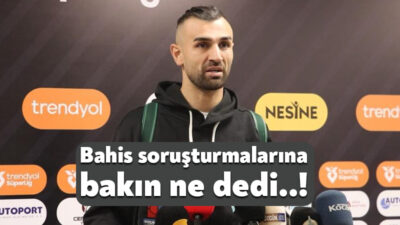 Kocaelispor'un golcü oyuncusu Serdar Dursun, Kasımpaşa maçının ardından bahis soruşturmalarıyla