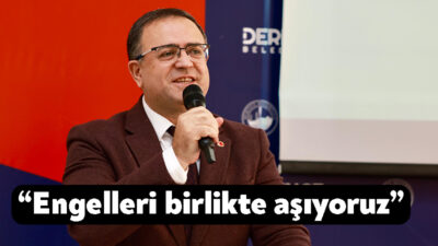 Derince Belediyesi’nin 3 Aralık Dünya Engelliler Günü’nde düzenlediği programda EYDEM