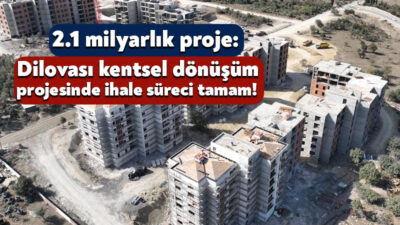 TOKİ Dilovası kentsel dönüşüm projesinin ikinci etabında ihale süreci tamamlandı.