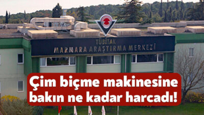 TÜBİTAK Gebze Genel Sekreter Yardımcılığı, çim biçme makinesi alımı için