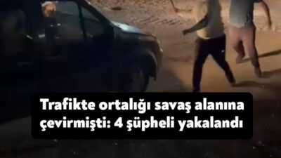 Kocaeli'de bir sürücünün trafikte sinirlenerek taksiye, yolcu otobüsüne ve bir