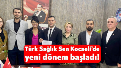 Türk Sağlık Sen Kocaeli Şubesi’nde yeni dönem başladı. 8.Olağan Kongre’nin