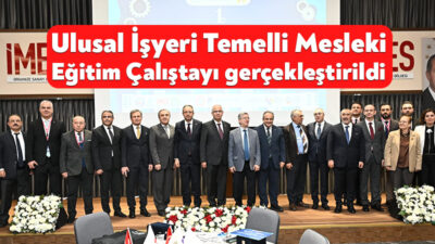Kocaeli Üniversitesi tarafından düzenlenen 1. Ulusal İşyeri Temelli Mesleki Eğitim