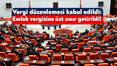 Vergi düzenlemelerini içeren 40 maddelik kanun teklifi TBMM Genel Kurulu’nda
