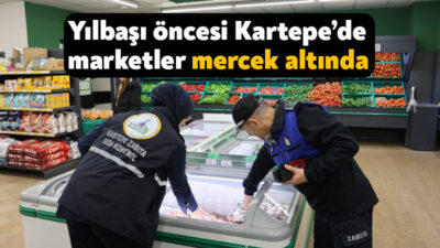 Kartepe Belediyesi Zabıta Müdürlüğü ve Kocaeli İl Ticaret Müdürlüğü ekipleri,