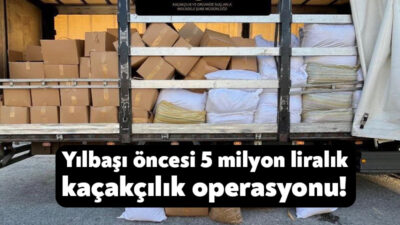 Kocaeli'de yaklaşan yılbaşı öncesi denetimlerini sıkılaştıran polis ekipleri tarafından düzenlenen