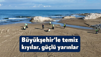 Kocaeli Büyükşehir Belediyesi, yıl boyunca sürdürdüğü kıyı temizlikleri ve izleme