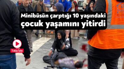 Gebze'de eve gitmek üzere okuldan çıkan 10  yaşındaki Miraç Efe