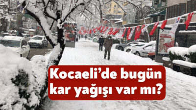 Meteoroloji Genel Müdürlüğü 12 Ocak 2026 tarihindeki Kocaeli hava durumu