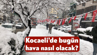 Meteoroloji Genel Müdürlüğü tarafından 2 Ocak 2026 tarihindeki Kocaeli hava