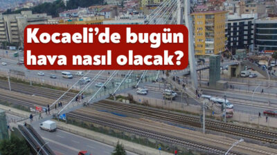 Meteoroloji tarafından 24 Ocak 2026 tarihli Kocaeli hava durumu raporu