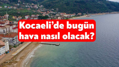 Meteoroloji Genel Müdürlüğü 5 Ocak 2026 tarihinde Kocaeli hava durumu