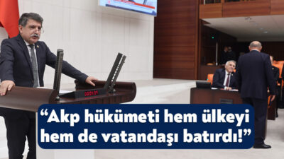 CHP Kocaeli Milletvekili Mühip Kanko, yurdun ekonomik tablosuna dair açıklamalarda