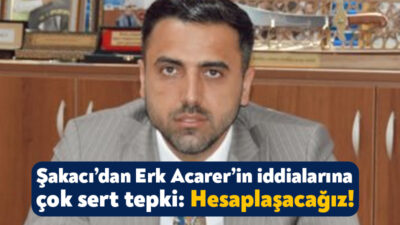 Gazeteci Erk Acarer, Lastik İş Genel Başkan Yardımcısı Alperen Şakacı