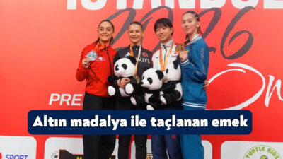 Kocaeli Büyükşehir Belediyesi Kağıtspor Kulübü sporcusu Fatma Naz Yenen, Karate1
