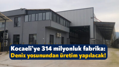 Aras Alginatech Biyopolimer Şirketi Kocaeli Şubesi, Kartepe’nin Uzunçiflik Mahallesi’nde sodyum