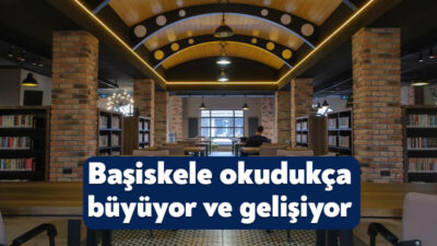 Başiskele Belediyesi tarafından ilçeye kazandırılan kentin ilk halk kütüphanesi Kitaphane’de