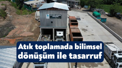 Başiskele Belediyesi, evsel atık toplama çalışmalarını bilim ve teknolojiyle yeniden