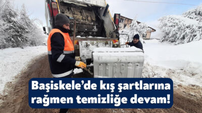 Başiskele Belediyesi, zorlu kış şartlarının yaşandığı ilçenin yüksek ve kırsal