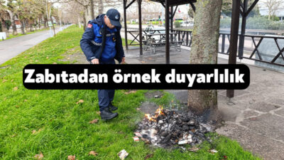 Kocaeli Büyükşehir Belediyesi Zabıta Dairesi Başkanlığı’na bağlı ekipler, devriye görevi