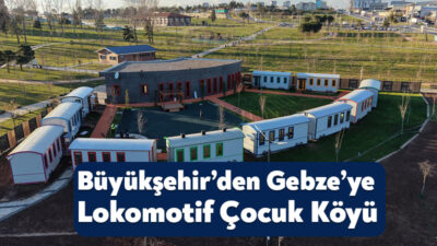 Çocukların güvenli ve eğitici ortamda eğlenerek vakit geçirdiği “Lokomotif Çocuk