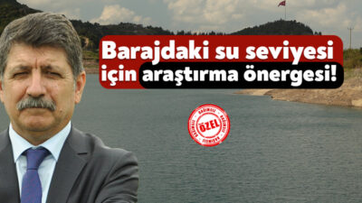 CHP Kocaeli Milletvekili Prof. Dr. Muhip Kanko, TBMM’de Yuvacık Barajı
