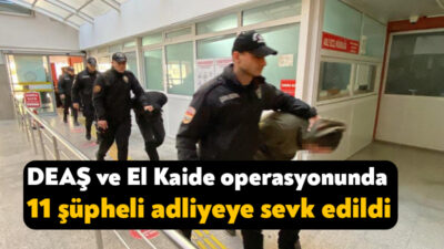 Kocaeli'de terör örgütleri DEAŞ ve El Kaide'ye yönelik düzenlenen operasyonda
