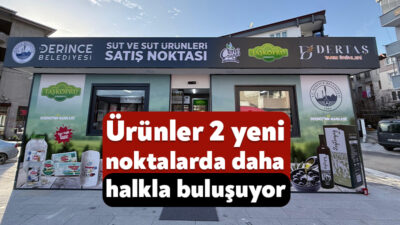 Derince Belediyesi bünyesindeki DERTAŞ Tesisleri’nde hazırlanan organik ürünler, taze, doğal