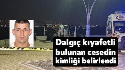 İzmit Körfezi Başiskele sahil açıklarında dalgıç kıyafetiyle bulunan erkek cesedinin