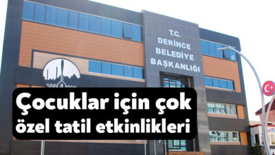 Derince Belediyesi, ara tatilde öğrenciler için birbirinden eğlenceli ücretsiz etkinlikler