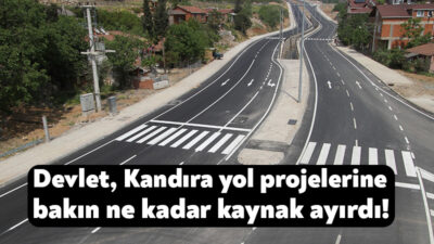 2026 yılı kamu yatırım programında Kandıra’daki yol projelerine ayrılan ödenek