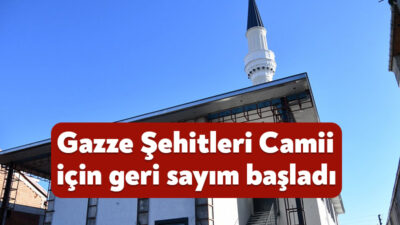 Başiskele Belediye Başkanı M. Yasin Özlü, yapımında sona yaklaşılan Gazze