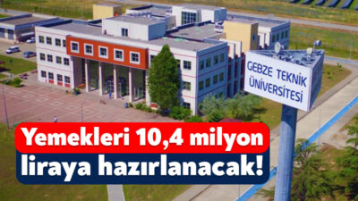 Gebze Teknik Üniversitesi, öğrencilerin ve personellerin yemek ihtiyacını karşılamak için