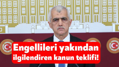 DEM Parti Kocaeli Milletvekili Ömer Faruk Gergerlioğlu, engelli vatandaşların emeklilik
