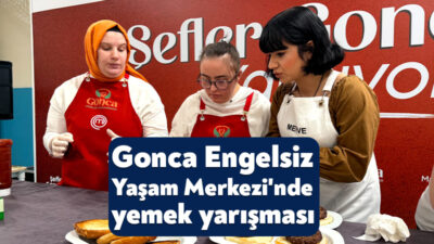 Kocaeli Büyükşehir Belediyesi'nin örnek projesi Gonca Engelsiz Yaşam Merkezi’nde yemek